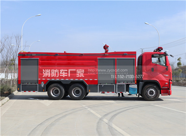 【五十鈴】后雙橋16噸泡沫消防車