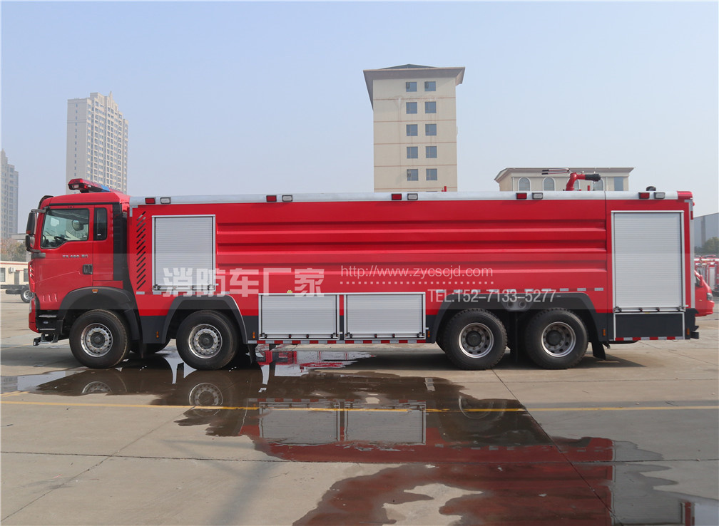 國六重汽24噸水罐消防車