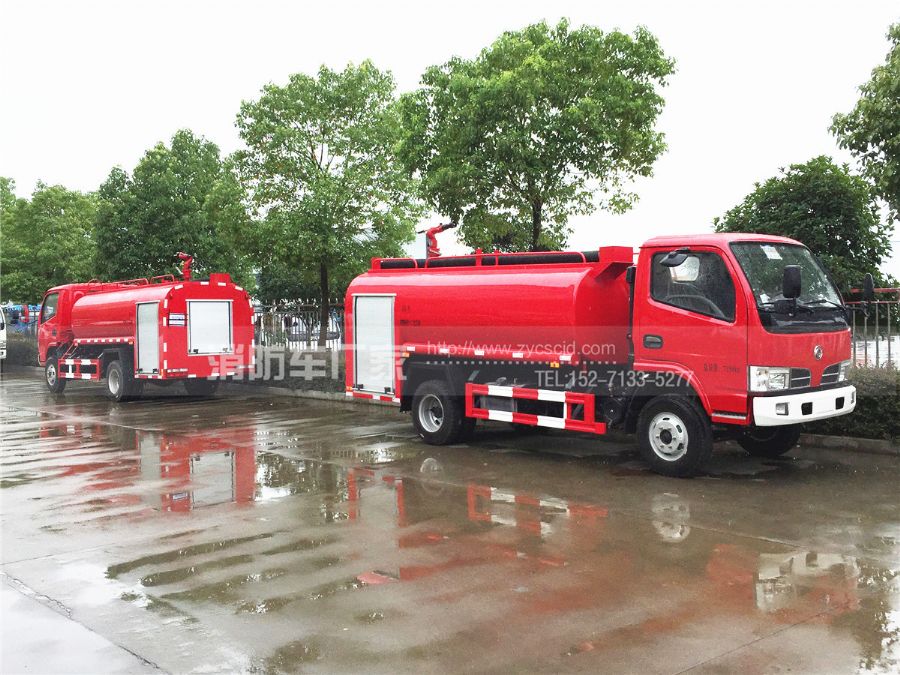 國五東風4噸消防灑水車